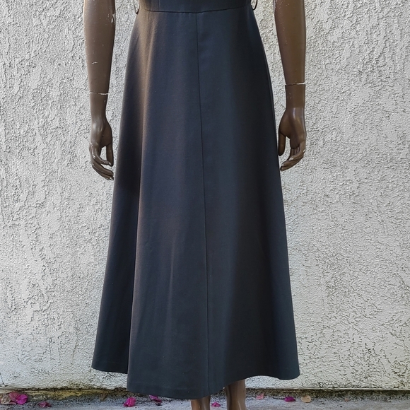 Vintage Gray Button Down Dress - Picture 7 of 7